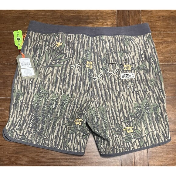 Men’s Howler Brothers Size 38 Bruja Boardshorts Swamp Country Camo NWT - Picture 5 of 5